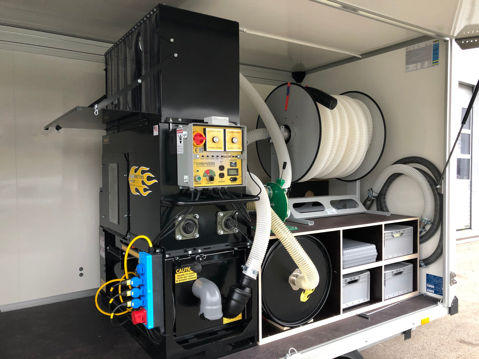 Einblasmachinen CM 2400S für stationäre und bauseitige Einblasdämmung
