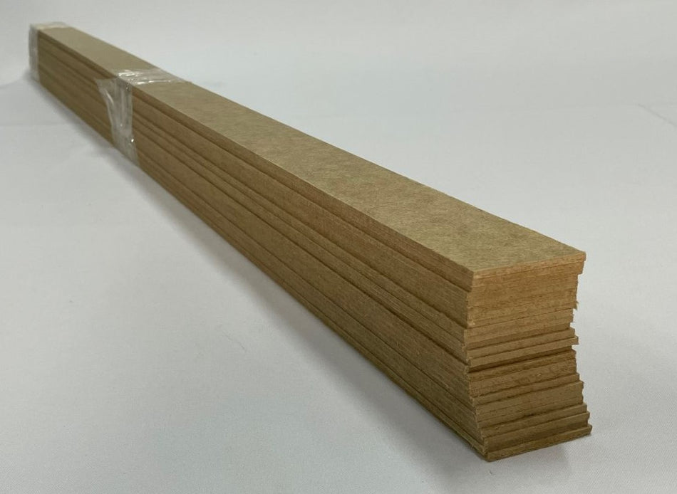 Hardboard strips for additional protection of vapor and airtight membranes