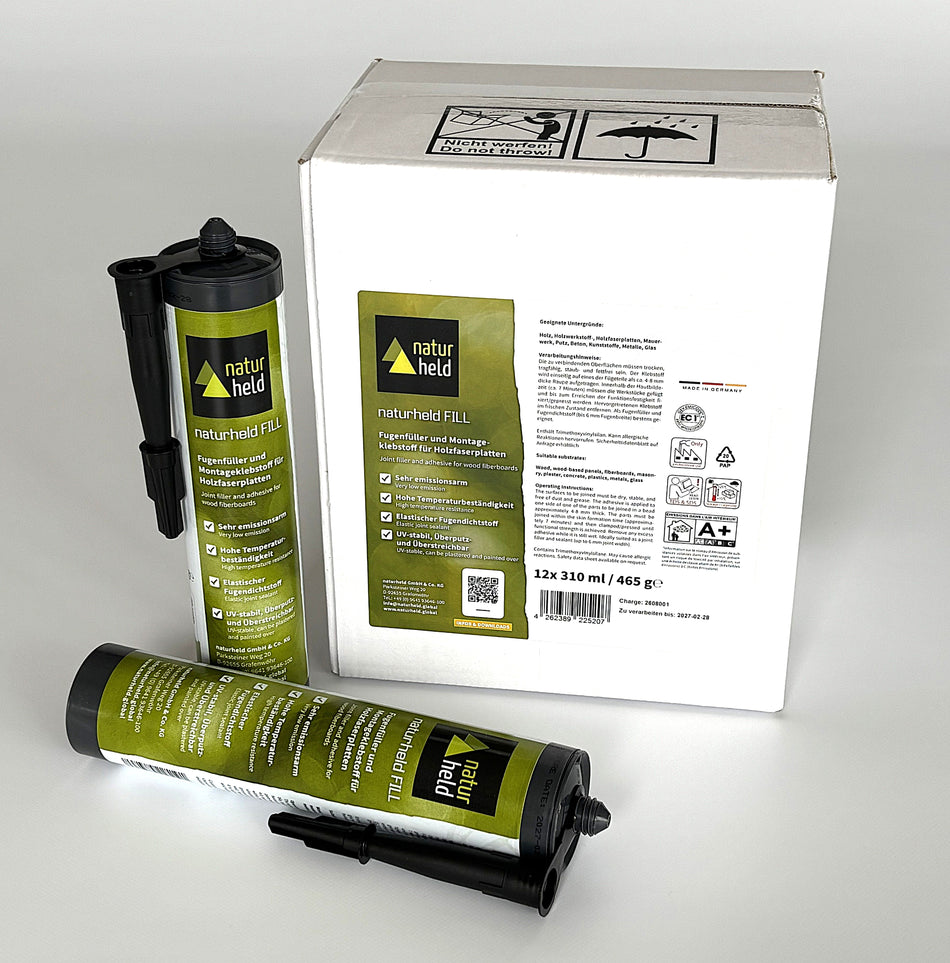 naturheld FILL 310 ml Fugenfüller und Montageklebstoff