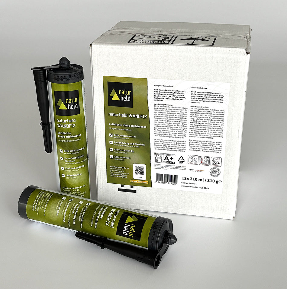 naturheld Wandfix 310 ml Luftdichte Klebe und Dichtmasse