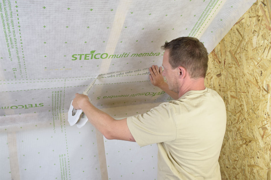 Steico multi membrane 5 vapor barrier and airtight membrane